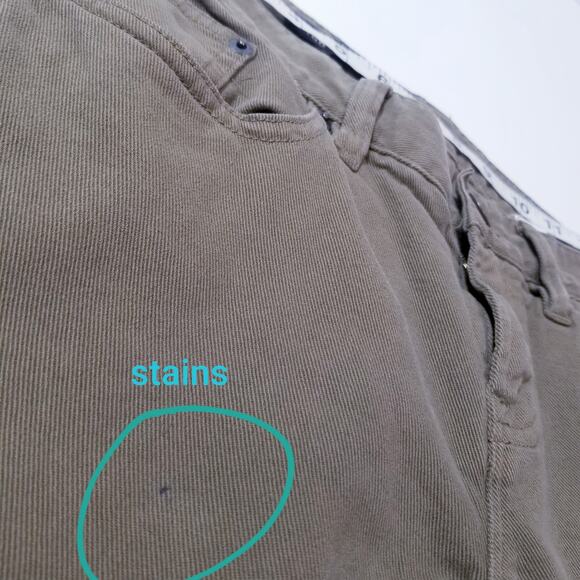 J. Crew Olive Green Toothpick Ankle Low Rise Jeans - Picture 9 of 13